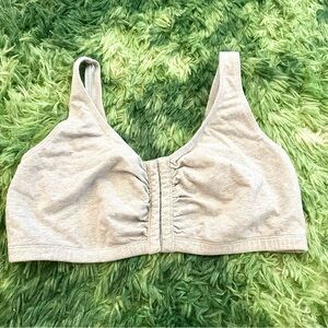 Fruit of the Loom Light Gray Sports Bra